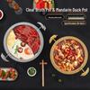 Раздельная горячая кастрюля ZLIII из нержавеющей стали 304