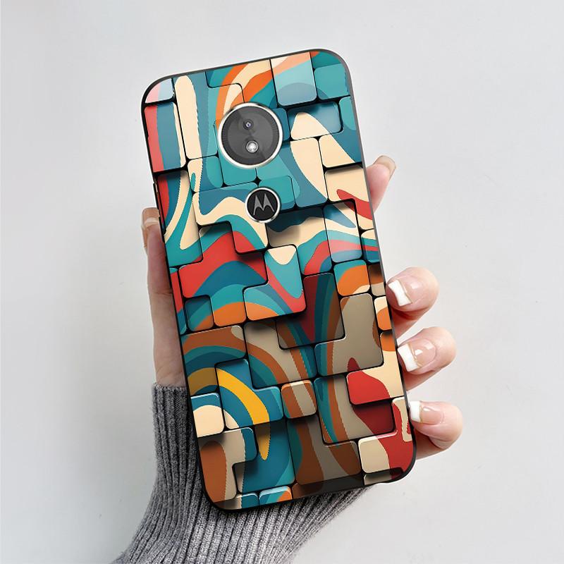 Чехол для Moto E5 E5Plus E5Play Чехол для телефона Мягкий силикон Милый мультяшный кот Задняя крышка Для Motorola Moto E5 Plus / E5 Play Чехлы