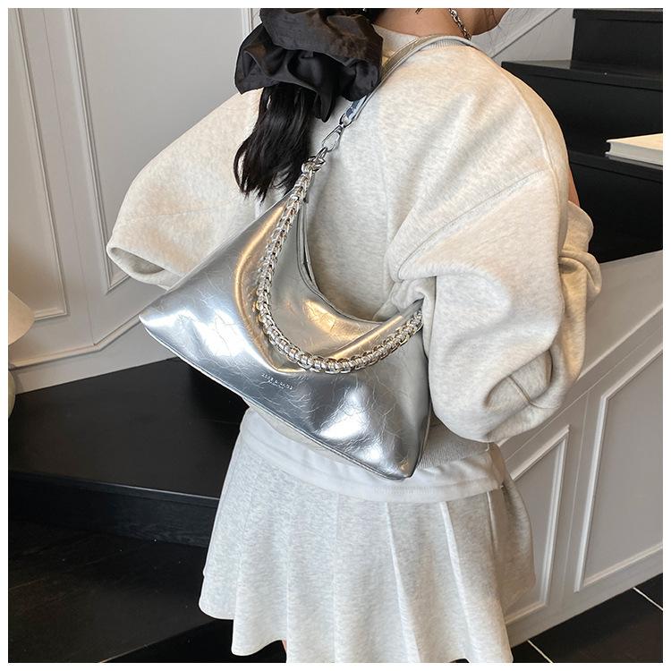 Сумка-тоут под мышкой женская для поездок на работу, большая вместительная на плечо, новая текстура, весенне-летняя сумка-мессенджер