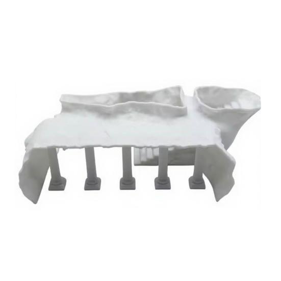 Юшенг Римская колонна Аквариумный туннель под гравием Пещерный туннель Украшение для аквариума Укрытие для рыб и креветок для петушка, цихлиды, кули-лоаха