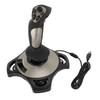 PC Flight Joystick Wired Flight Stick Flight Simulator Control Joystick with Vibration Function