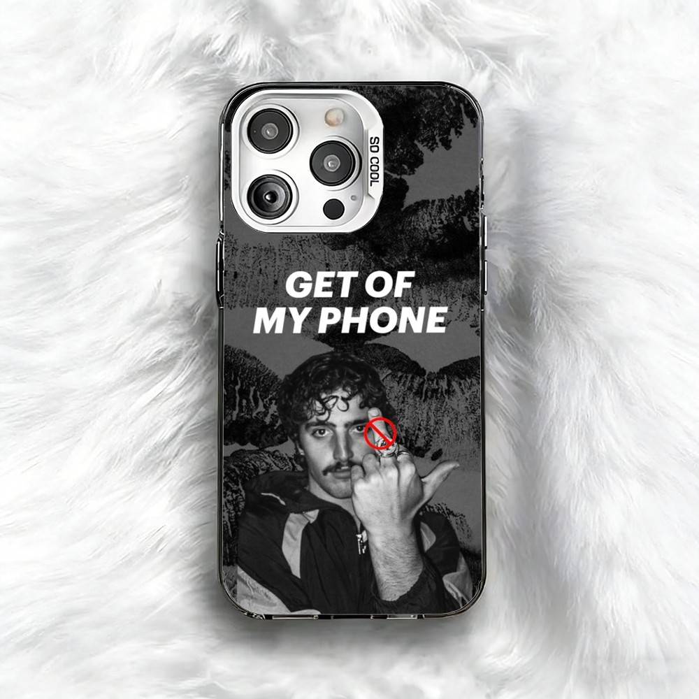 Чехол для телефона B-Benson Singer B-Boone для iPhone 16 17 15 14 12 13 Pro Max Черный Цвет Ударопрочный Чехол