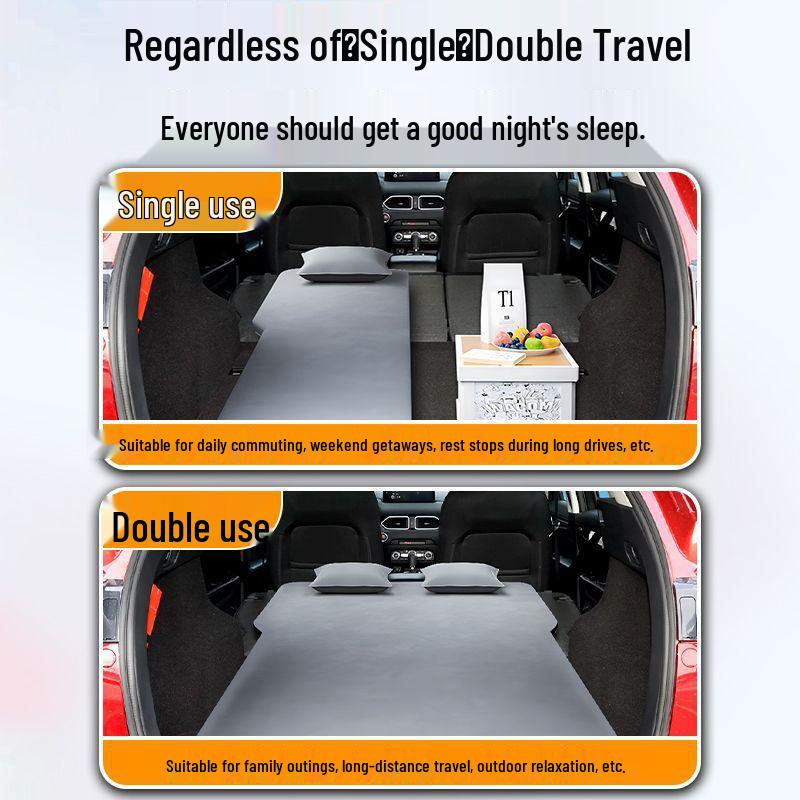 Mazda CX5 Trunk Mattress: Rear Seat Inflatable Sleeping Pad for Car Camping