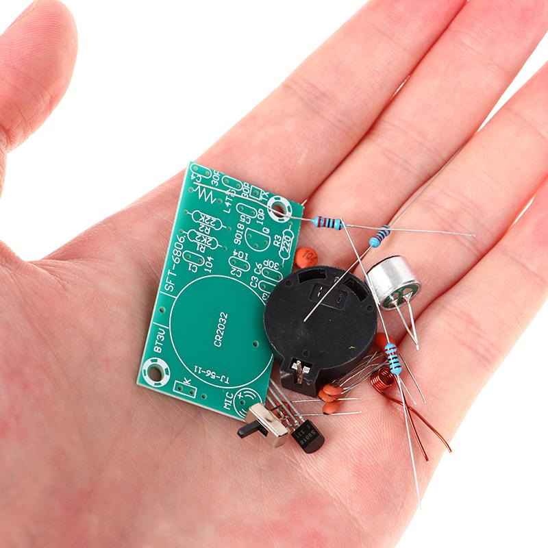 FM-стерео радиопередатчик Diy Kit с микрофоном DC 3V для пайки