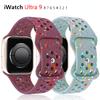 Silicone Strap For Apple Watch Band 49mm 44mm 45mm 42mm 41mm 42mm 38mm Watchband Correa Bracelet for iWatch 4 5 6 7 Se 8 9 Ultra