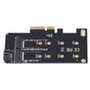 Адаптер NGFF M.2 на PCIe Поддержка NGFF B Key M Key Карта PCIe X4 с кабелем SATA 3.0 для SSD 2242 2260 2280