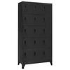 VidaXL Locker Cabinet Anthracite 90x40x180 Cm Steel 339823