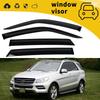 Door Visors & Rain Deflectors for 98-12 Mercedes-Benz ML320/ML350 - Window Eyebrows & Modifications