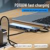 Многофункциональная док-станция Type-C «три в одном»: 4K HDMI, быстрая зарядка PD100, порты USB 3.0