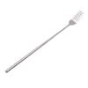 Extendable Fork Telescoping Spoon Stainless Steel Retractable Dinner Spoon Long-Handled Prank Fork Versatile Dining Tool for BBQ Camping
