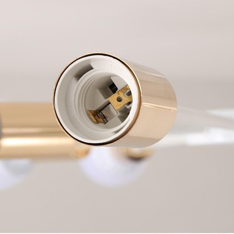 6/8/10 головные винтажные промышленные светодиодные светильники Эдисона, металлические потолочные светильники для скрытого монтажа, украшение для дома, осветительная лампа