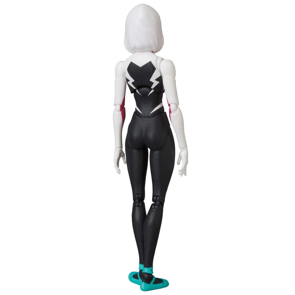 Medicom Toy MAFEX Spider-Gwen Action Figure Gwen Stacy 140mm Painted Spider-Man Into the Spider-Verse