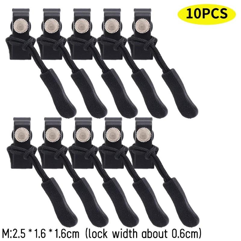 Универсальный ремонтник молний для замены металлических молний, аксессуаров для рюкзаков, верхней одежды, одежды, без инструментов, съемные молнии