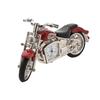 Wm Widdop Miniature Clock Red Indian Style Motorbike