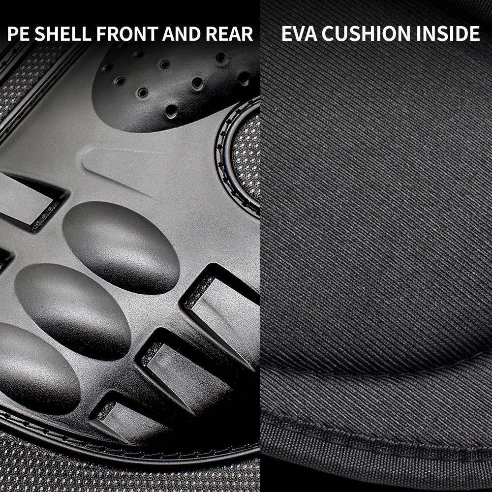 WOSAWE комплекты защитного снаряжения для мотоциклов, бронежилет для мотокросса, противоскользящие наколенники и налокотники