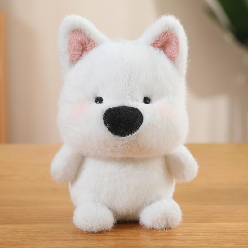 Новая серия мягких плюшевых кукол-подушек Kawaii с животными: Слон, Свинья, Собака, Овца, Пингвин, Енот, Кошка. Милая плюшевая игрушка, подарок для мальчиков или девочек