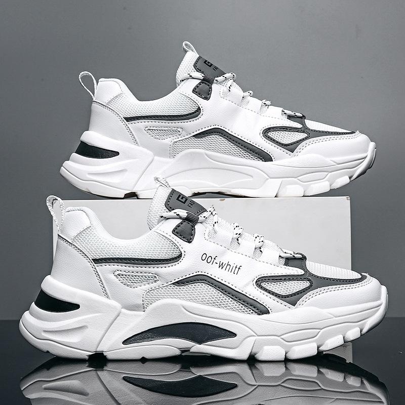 New Summer Breathable Dad Shoes Men's Shoes Versatile Handsome Student Trend Net Shoes Sports Casual Running Shoes