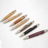 Luminio Wooden Ballpoint Thick Made of Fine Handcrafted in Japan by with Jetstream Refills Pen, Jetstream, Barrel, Wood, Artisans, 0.5mm [Compatible