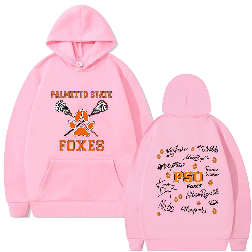 All for The Game The Foxhole Court Palmetto State Foxes Graphic Hoodie Men Women's Fashion Oversized Hoodies Streetwear