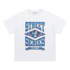 Cross-border new graffiti letter printing European and American street trendy brands loose and versatile casual men's and women's short-sleeved round