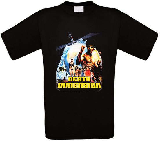 Death Dimension The Lone Warrior Blaxploitation Cult T-Shirt All Sizes