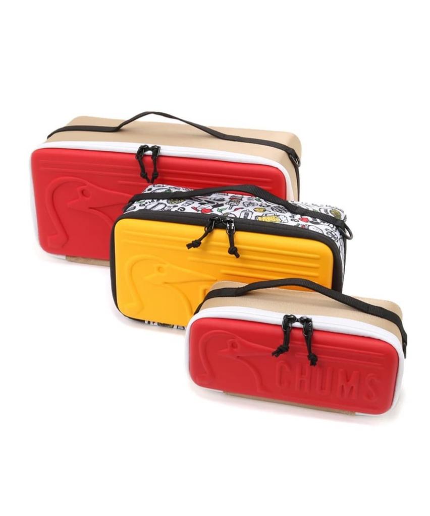 CHUMS Multi Hard Case Black M Size CH62-1823 M H 15 x W 29 x D 14cm