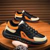 Мужские кроссовки повседневная обувь модная дизайнерская обувь на шнуровке вулканизированная дышащая плоская спортивная обувь Zapatos De Hombre