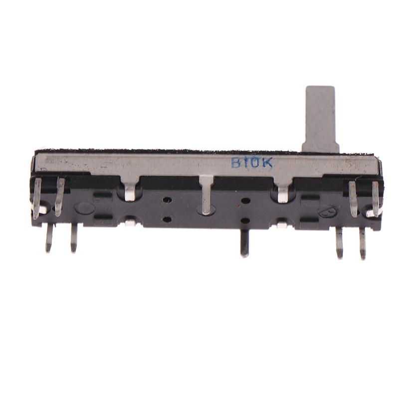 1 шт. 45 мм скользящий потенциометр стерео канал B10K ось скользящий ход 30 мм