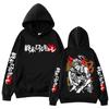 Japanese Anime Printed Hoodie Women Men Casual Loose Harajuku Autumn Winter Pullover Fleece O-Neck Long Sleeve Sweatshirts