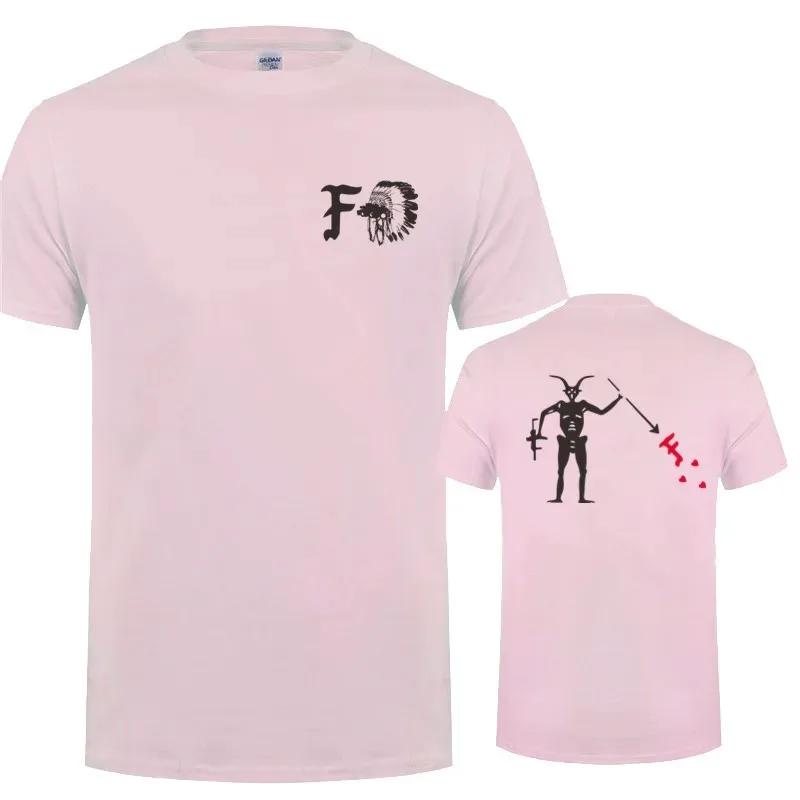 GBRS Forward Observations Group T Shirts Summer Cotton Short Sleeve Men Clothing Death Skeleton Satan High Quality Tees Tops