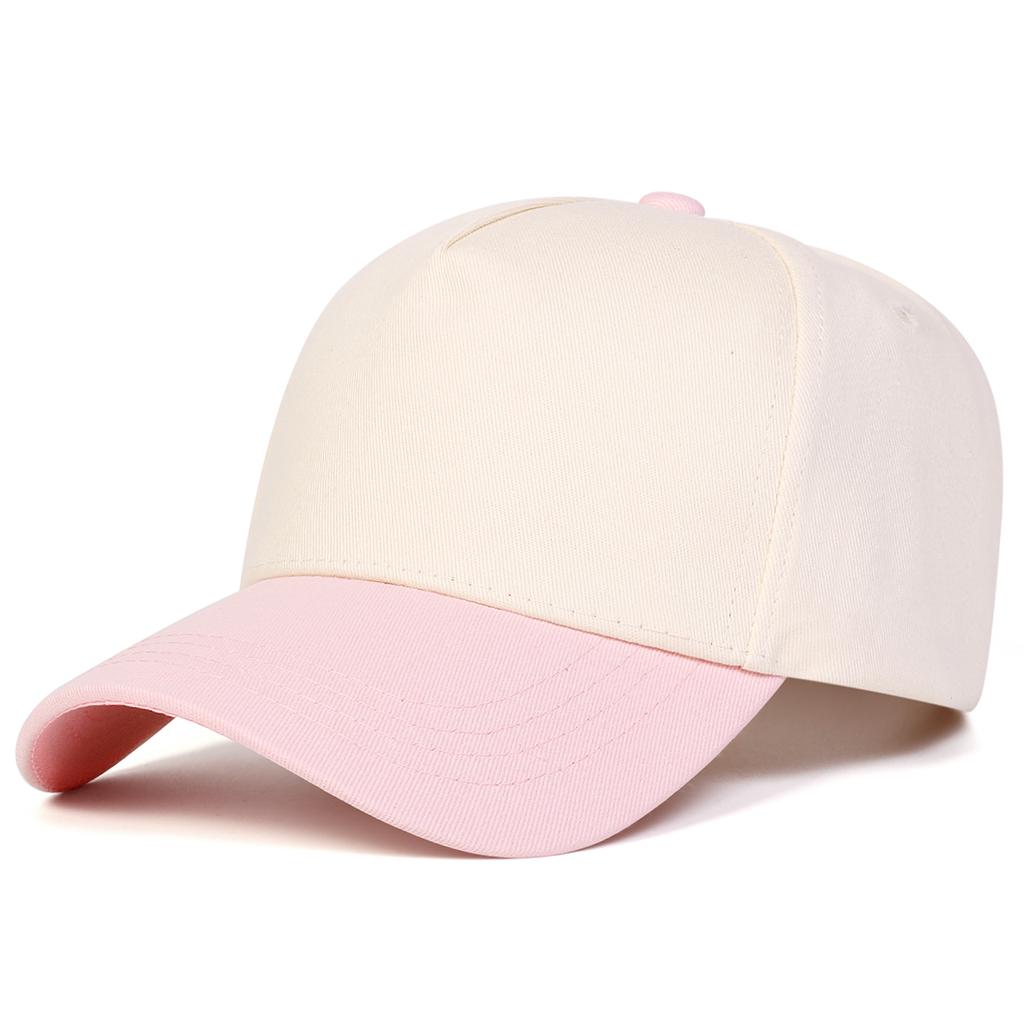 Unisex Color Blocking Adjustable Five Sided Baseball Hat Personalized Caps Spring Autumn Outdoor Sport Travel for Women Men