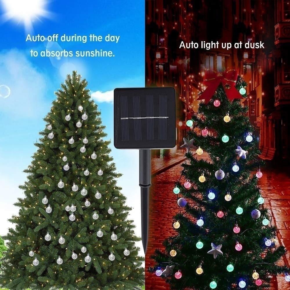 Солнечная гирлянда, глобус, уличный светодиодный светильник на солнечной энергии, водонепроницаемая солнечная пейзажная лампа, освещение для сада, патио, газона, двора, декор
