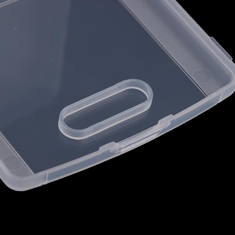 Одиночный картридж для хранения и демонстрации игровых карт для Game Gear Cart Gg Clear Сменный защитный чехол Gamegear