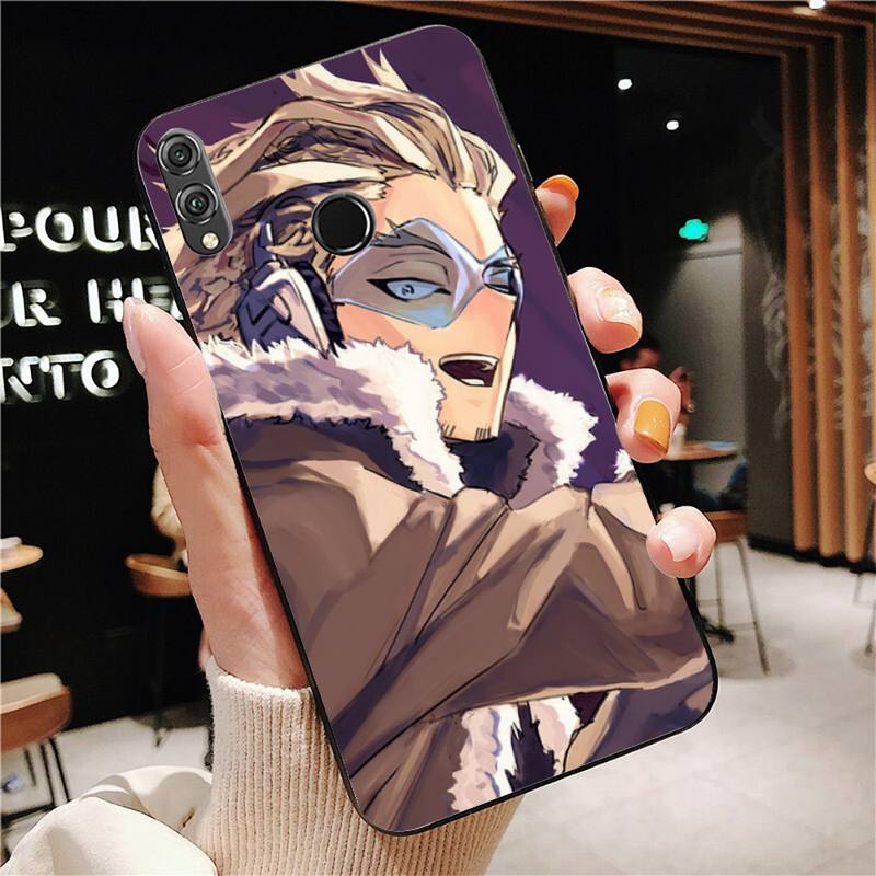 Чехол для телефона с аниме MHA Hawks BNHA для Huawei Honor 7A 7C 8 8x9 10 20lite Fundas Coque для Honor 10i 20i Capa