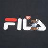 Fila Оригинальная Классическая Универсальная Удобная Спортивная Повседневная Футболка Мужские топы Легендарно-Синий F61M629101FNV