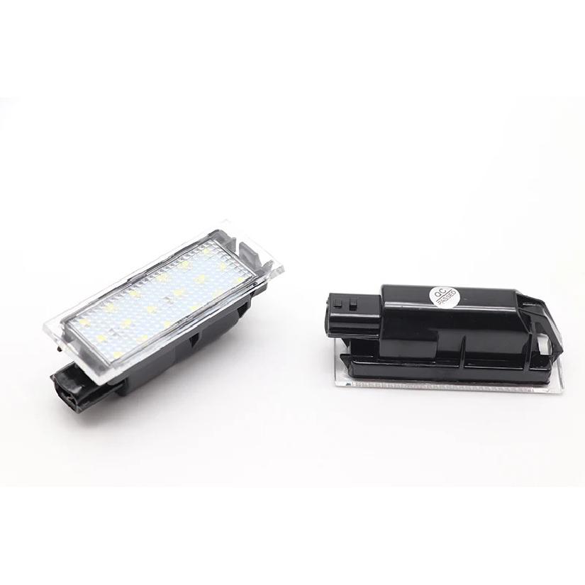 Car LED Number License Plate Lights For Renault Megane 2 Clio Laguna 3 Megane 3 Twingo Master Vel Satis