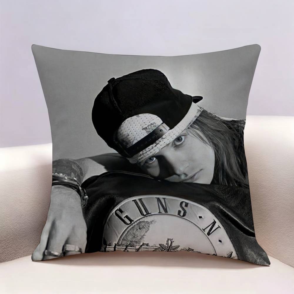 GNR band Guns N Roses  Doublesided print Pillow Case Cushion Cover Throw Pillow Case For Car Sofa