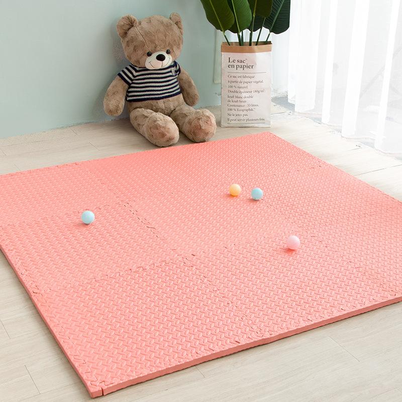 Детские игровые коврики-пазлы из пены EVA, утолщающие коврики для ковров, детский пенный пол