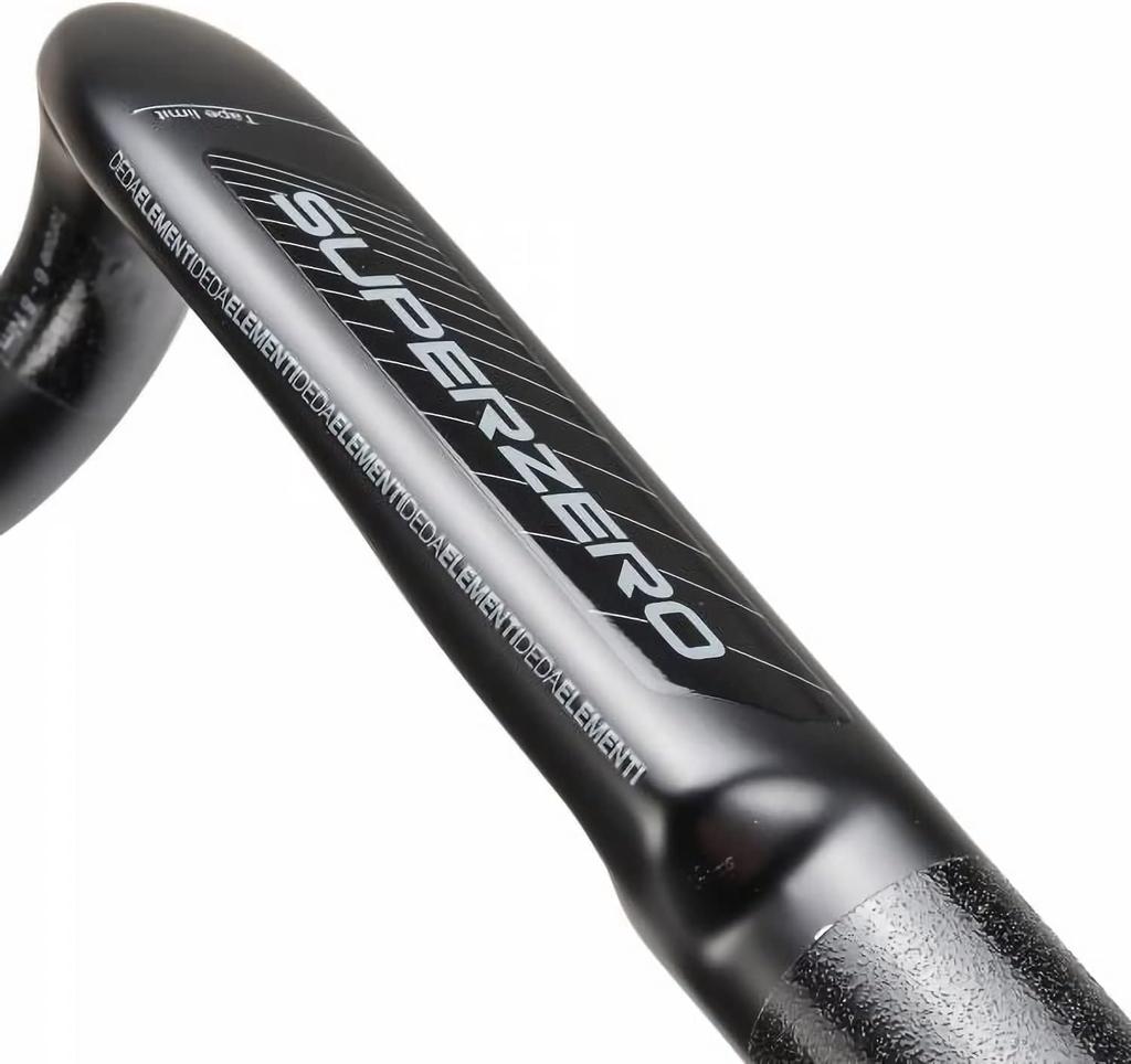 DEDA SUPERZERO DCR CRB POB UD Carbon RHM DCR Internal Cable Compatible Drop Handlebar 31.7/460 (Deda Routing)