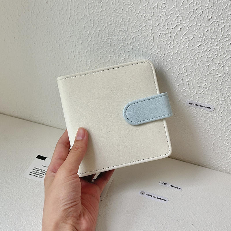 1PC PU 3-Hole Card Collection Book Цветной альбом с отрывными листами для хранения фотографий Почтовая открытка Сортировочный буклет