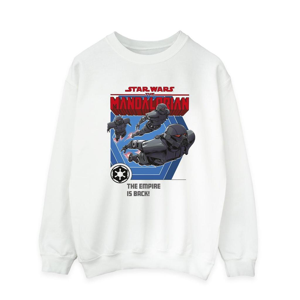 Star Wars Mens The Mandalorian Empire Is Back Sweatshirt