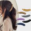 Solid Color Hair Accessories Hairpins Hair Claws Hair Clips Banana Clip Ponytail Barrettes