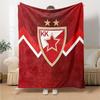 1pc Blanket - Red Star logo Print Design,Lightweight Blanket for Sofa,Bed- Soft &Warm,Gift for All Seasons