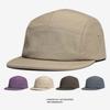 Дышащие пятипанельные шляпы с коротким козырьком, солнцезащитные, в стиле ретро, бейсболки, для мужчин и женщин