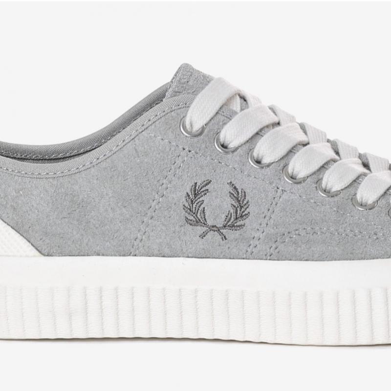 Fred Perry 23ss Unisex Sneakers Low Textured Suede Hues