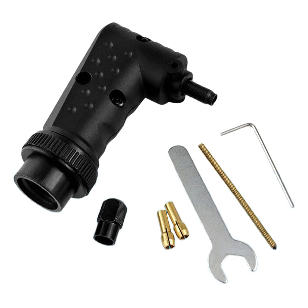 90 Degree Right Angled Grinder Attachment For Tight Space With Universal Compatibility And Durability Alloy Construction