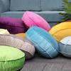 Round Cushion Covers Pillowcase Velvet Throw Pillow Case Decorative Sofa/Chair/Car Cushion Case Home Pillow Cover Futon Mat