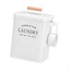 6 Liter Laundry Basket with Modern, Rectangular, Aesthetic Organizer, Rustic Decor.