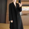 100% Wool Women Coat MODERN NEW SAGA Autumn Wool Long Coat Handmade Pea Coat Winter Warm Wool Long Jacket Overcoat