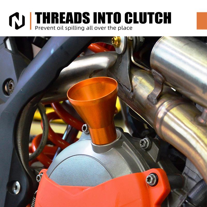 For KTM EXC 300 EXC-F 350 SX 125 SXF 450 2001-2022 Oil Filler Funnel For Husqvarna TE 300 TE 250 FE 350 FE 450 FE 501 2014-2022